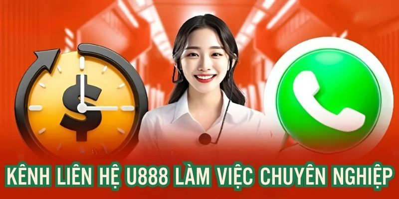 Dịch vụ CSKH U888 luôn chuyên nghiệp, chất lượng