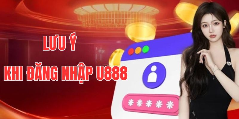 Một số lưu ý người chơi cần biết khi đăng nhập U888